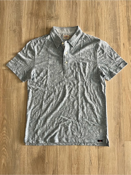 Faherty Other - Faherty Men's Short-Sleeve Heather Polo Light Blue - Size Medium